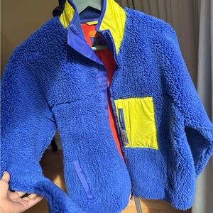 Tory Burch   Blue Fleece Jacket
Barely used